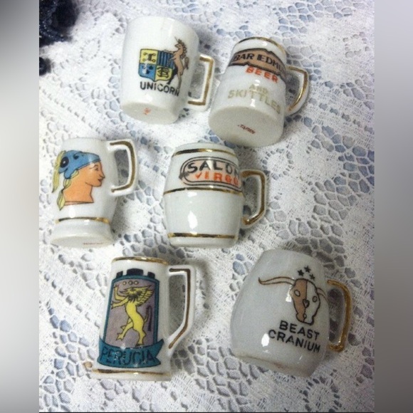 Six Mini Beer Steins Instant Collection - Picture 2 of 6